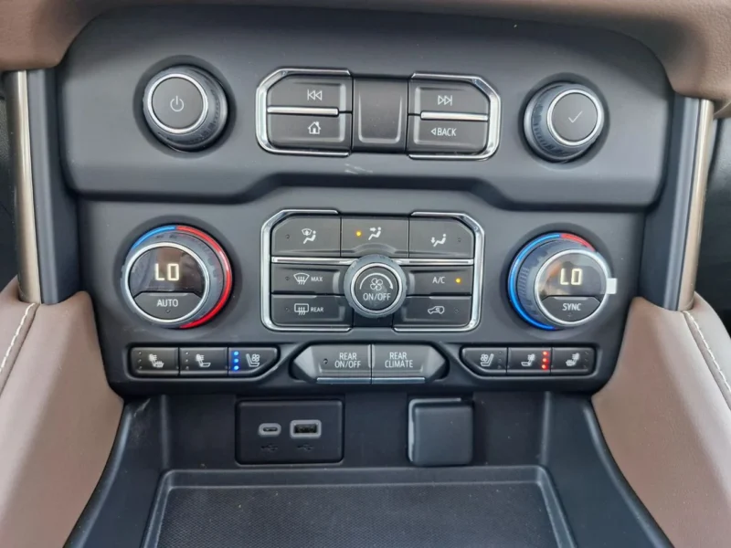 2023 CHEVROLET TAHOE HIGH COUNTRY 6.2L V8 Engine PETROL Black Tan SUV