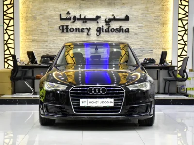 2016 Audi A6 35 FSI Quattro 6 Cylinders Petrol Engine Black Brown Sedan GCC