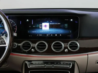 2023 Mercedes-Benz E300 2.0L Turbocharged 4 Cylinder Engine Blue White Sedan