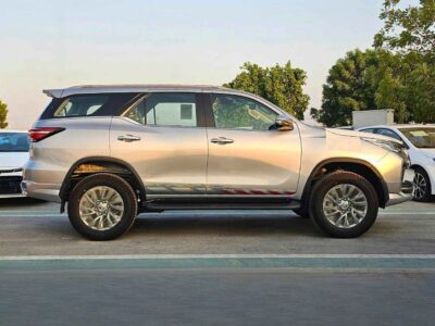 2025 Toyota Fortuner SR5 ADVENTURE 4.0L V6 PETROL Silver Black SUV GCC