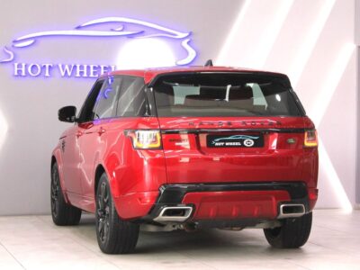 2019 Land Rover Range Rover Sport Supercharged 5.0L V8 Engine Red SUV
