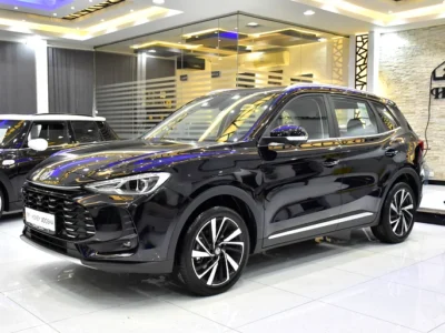 2026 MG ZS Luxury 4 Cylinder Petrol Engine Black Crossover GCC Specs