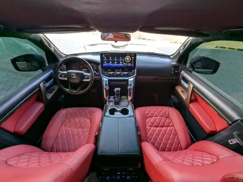 2013 Toyota Land Cruiser GXR FACELIFTED 2025 V6 4.0L Bronze Red SUV GCC