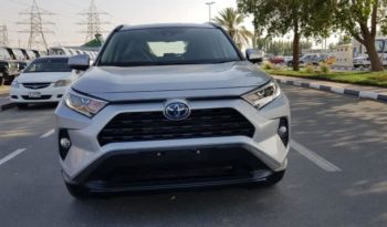 2019 Toyota RAV 4 Hybrid 2.5-liter 4 Cylinder Engine Silver Black SUV