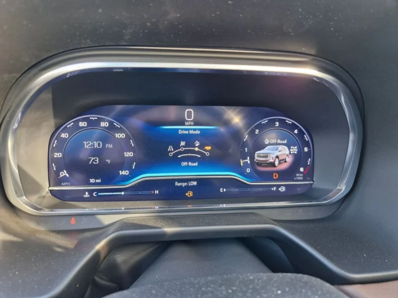 2023 CHEVROLET TAHOE HIGH COUNTRY 6.2L V8 Engine PETROL Black Tan SUV