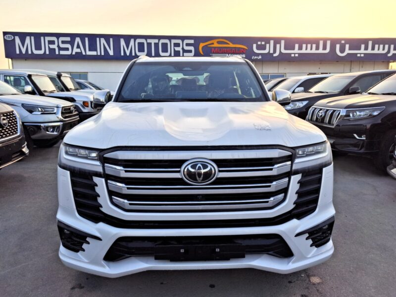 2025 Toyota Landcruiser VXR 3.3L 6 Cylinders White Red SUV Diesel GCC