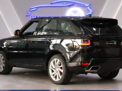 2019 Land Rover Range Rover Sport HSE Dynamic 5.0L V8 SUPERCHARGED Black Red