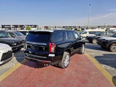 2023 CHEVROLET TAHOE HIGH COUNTRY 6.2L V8 Engine PETROL Black Tan SUV
