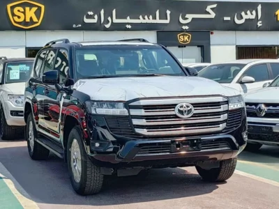 2023 Toyota Land Cruiser GXR TWIN TURBO 3.5L PETROL AT Black Grey SUV