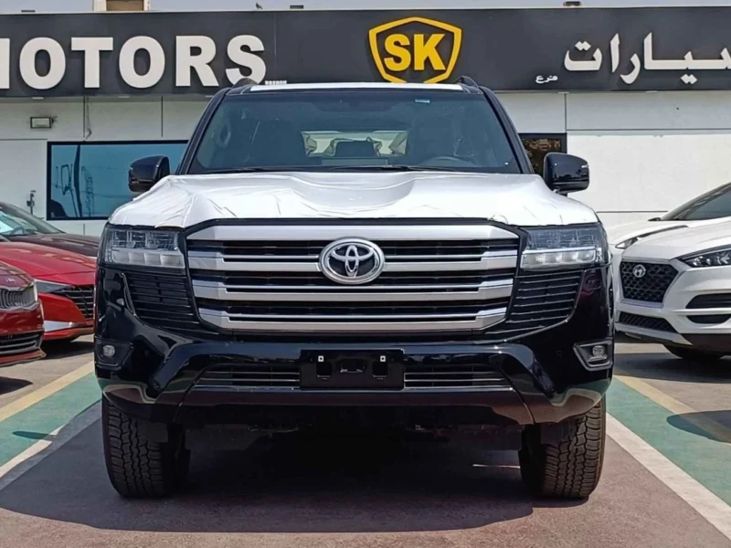 2023 Toyota Land Cruiser GXR TWIN TURBO 3.5L PETROL AT Black Grey SUV