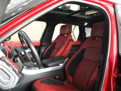 2019 Land Rover Range Rover Sport Supercharged 5.0L V8 Engine Red SUV