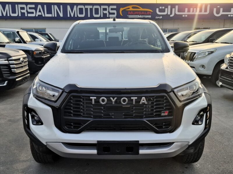 2025 Toyota Hilux GR Sport 4.0L V6 Engine AT White Black Truck Petrol