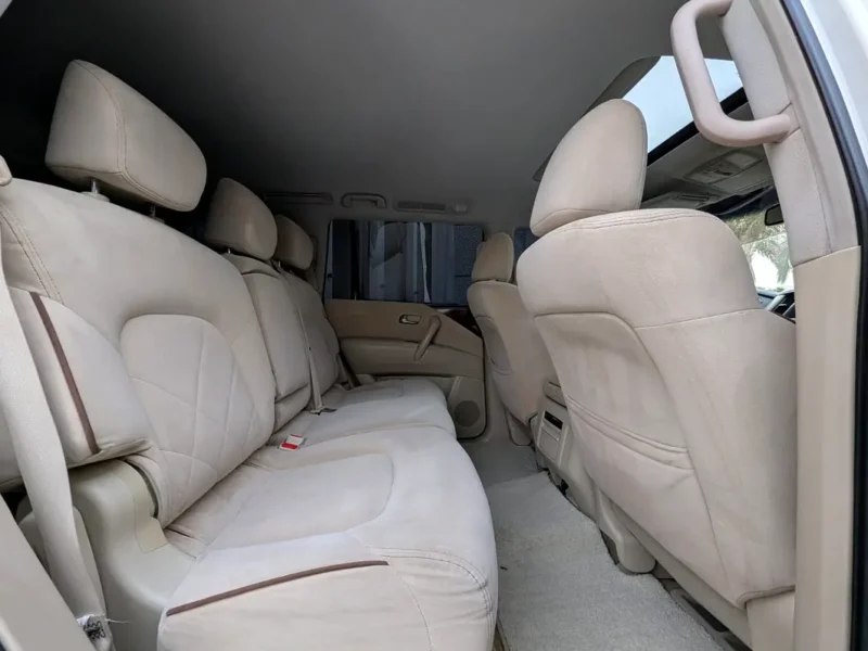 2017 Nissan Patrol SE 6 Cylinder Petrol Engine White Beige SUV GCC Specs