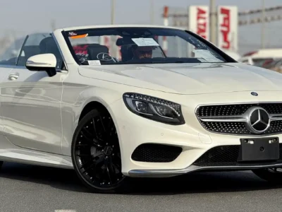 2017 Mercedes-Benz S-Class S 550 4Matic Coupe 8 Cylinders White Black Coupe