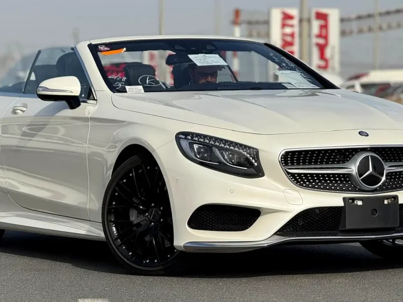 2017 Mercedes-Benz S-Class S 550 4Matic Coupe 8 Cylinders White Black Coupe