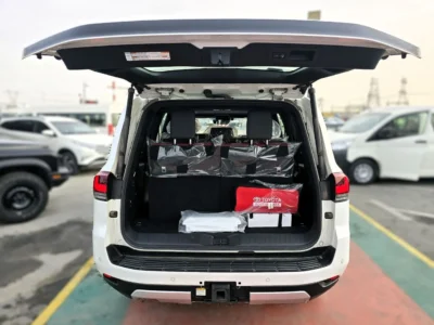 2022 Toyota Land Cruiser GR-S 3.3L 6 Cylinder Engine Diesel White Red SUV GCC