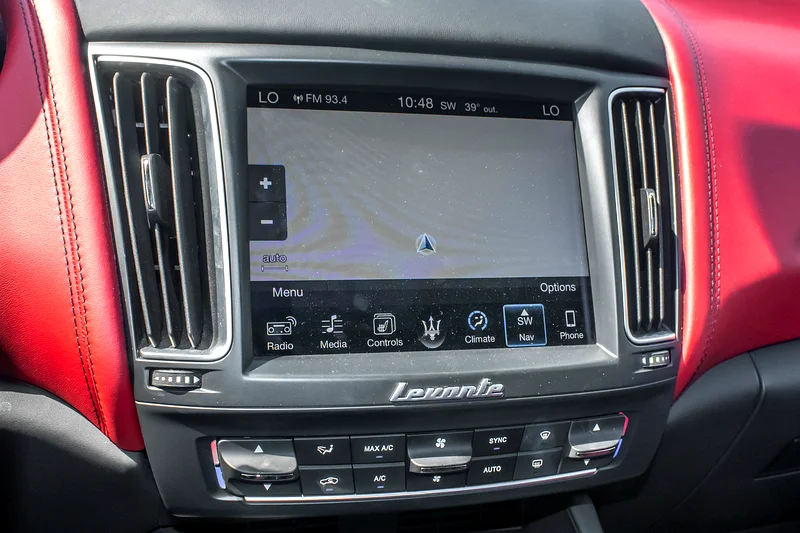 2017 Maserati Levante GranSport 6 Cylinders Petrol Engine Blue Red SUV