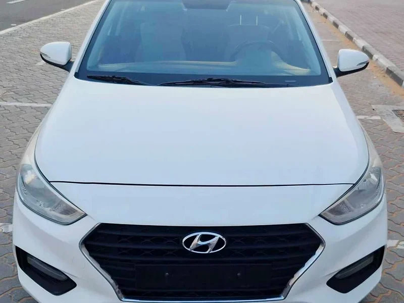 2019 Hyundai Accent Other 4 Cylinder Petrol Engine White Grey Sedan GCC Specs