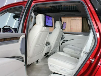 2026 Cadillac Escalade Sport Platinum 6.2L V8 Engine Red White SUV AWD