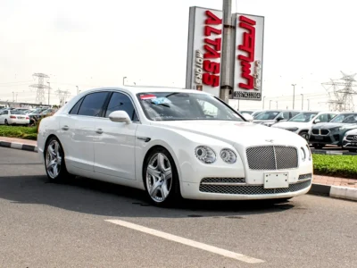 2014 Bentley Flying Spur Other 12 Cylinder Petrol Engine White Black Sedan