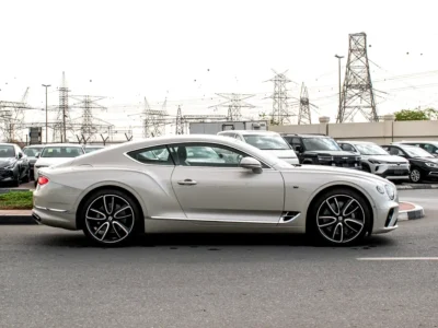 2019 Bentley Continental GT 12 Cylinders Petrol Engine White Beige Coupe
