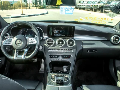 2019 Mercedes-Benz C-Class C43 AMG 6 Cylinder Petrol Engine Green Black Sedan