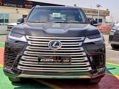 2022 LEXUS LX 600 TURBO SPORTS 6 Cylinder Petrol Engine Black Tan SUV