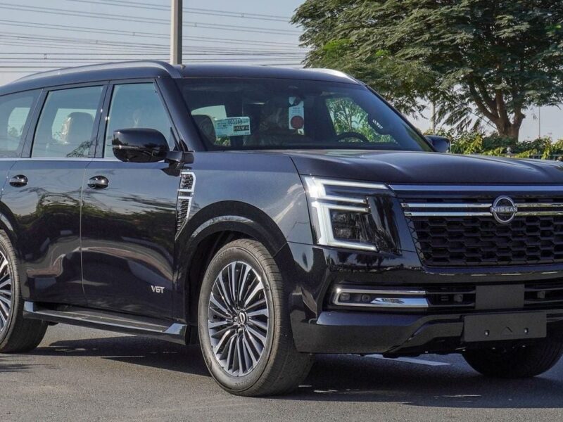 2025 Nissan Patrol Platinum 3.5-litre V6 Twin-Turbo Black Tan SUV GCC Specs