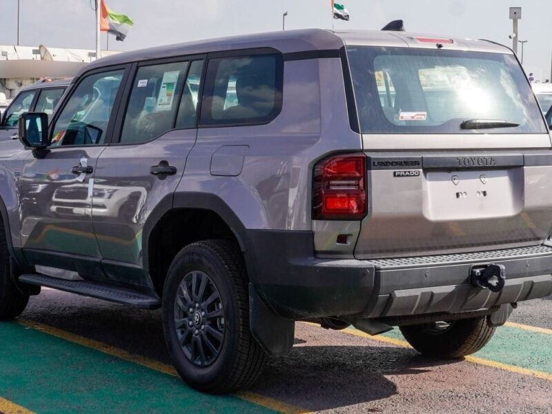 2024 Toyota Prado 4 Cylinders Diesel Engine Bronze Black SUV GCC Specs