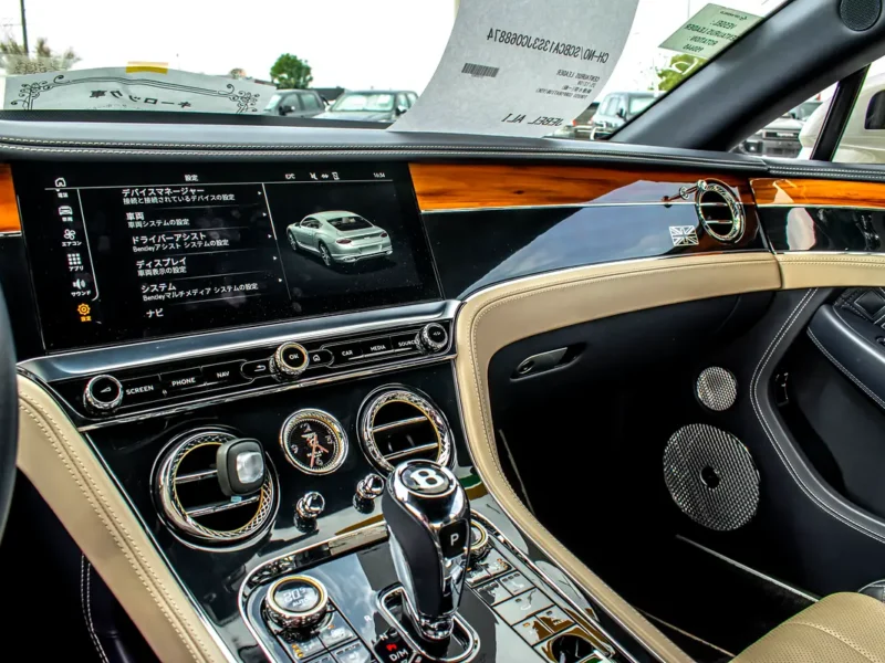 2019 Bentley Continental GT 12 Cylinders Petrol Engine White Beige Coupe