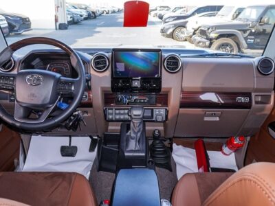 2025 Toyota Land Cruiser 70 LX 4.0 Litres V6 Cylinder Engine Black Tan SUV