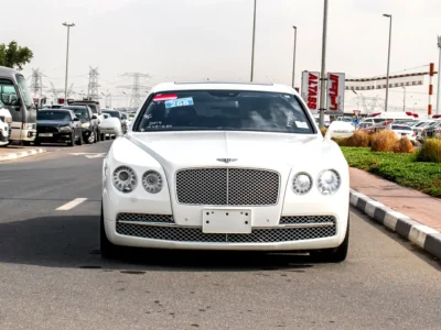 2014 Bentley Flying Spur Other 12 Cylinder Petrol Engine White Black Sedan