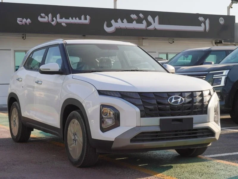 2023 Hyundai Creta 4 Cylinders Petrol Engine White Black SUV GCC Specs
