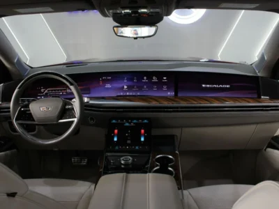 2026 Cadillac Escalade Sport Platinum 6.2L V8 Engine Red White SUV AWD