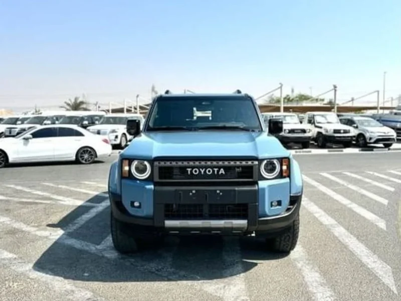 2024 Toyota Prado First Edition 2.4 Litres 4 Cylinder Petrol Engine Blue Brown SUV