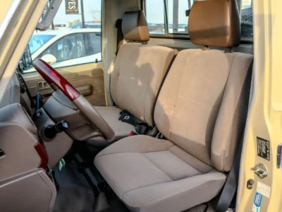 2021 Toyota Land Cruiser 70 Series Single Cab 4.0L 6 Cylinders Petrol Beige Truck