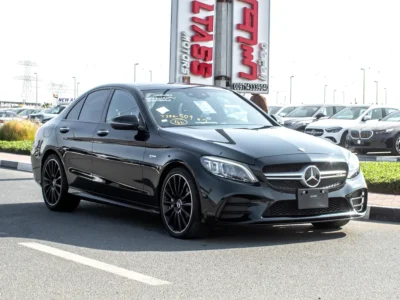 2019 Mercedes-Benz C-Class C43 AMG 6 Cylinder Petrol Engine Green Black Sedan