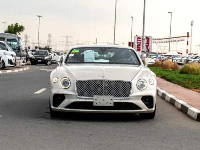 2019 Bentley Continental GT 12 Cylinders Petrol Engine White Beige Coupe