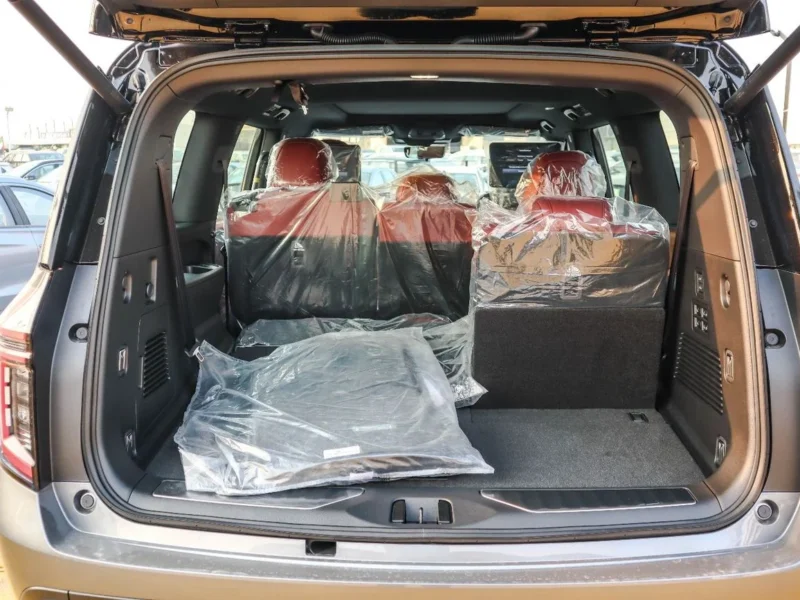 2026 Nissan Patrol Platinum 3.5L V6 Twin-Turbo Petrol Silver Red SUV GCC Specs