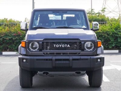2025 Toyota Land Cruiser Hard Top 4.0L V6 Cylinder Engine AT Grey Tan SUV