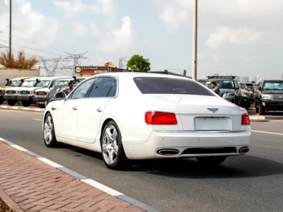 2014 Bentley Flying Spur Other 12 Cylinder Petrol Engine White Black Sedan