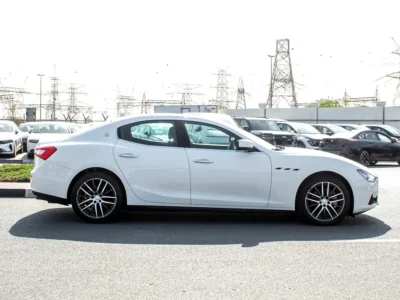 2016 Maserati Ghibli Other 6 Cylinders Petrol Engine White Orange Sedan