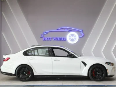 2026 BMW M3 COMPETITION 3.0L Twin-Turbo Inline-6 Engine White Sedan