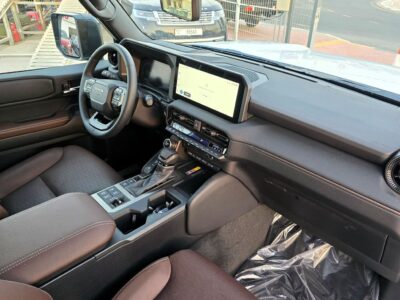 2025 Toyota Land Cruiser Prado 4x4 2.4L Turbo 4 Cylinders Engine White Brown SUV