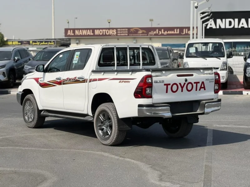 2026 Toyota Hilux S GLX 2.7L AWD A/T 6 Cylinder Petrol Engine White Red Truck