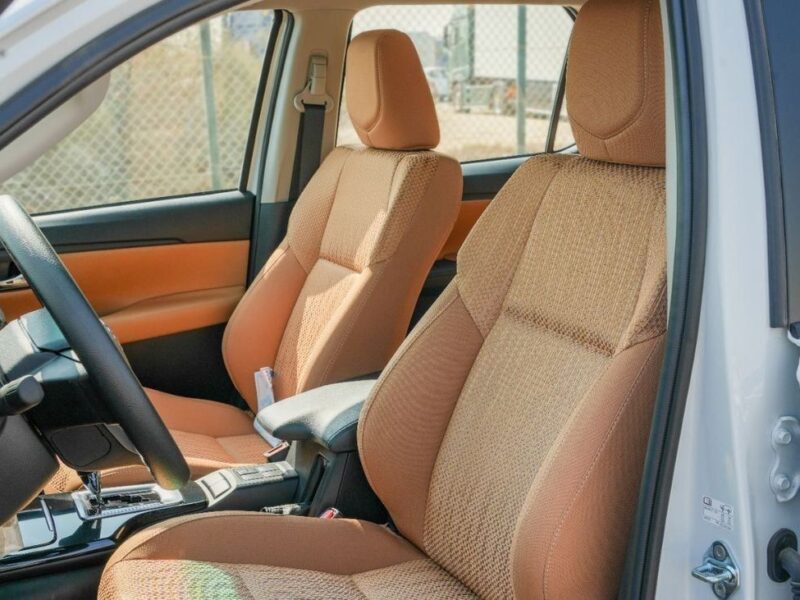 2026 Toyota Fortuner GX 2.4L 4-cylinder Turbocharged Diesel White Tan SUV GCC