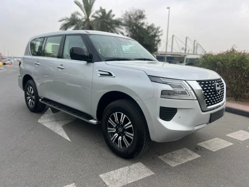 2024 Nissan Patrol XE 4.0 Liter 6 Cylinder Petrol Engine Silver Beige SUV GCC