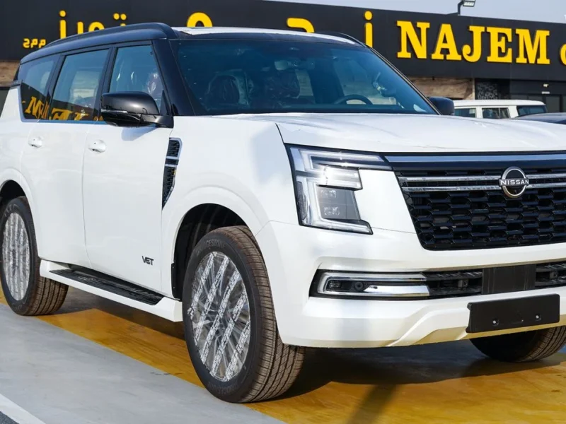 2026 Nissan Patrol 6 Cylinders Petrol Engine White Red SUV GCC Specs