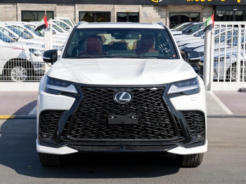 2025 Lexus LX 700h 3.5-liter V6 Twin Turbo Hybrid White Red SUV GCC Specs