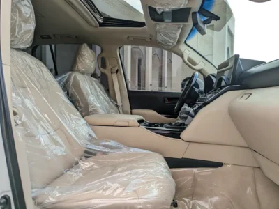 2022 TOYOTA LAND CRUISER DIESEL 6 Cylinders TWIN TURBO GXR White Beige SUV